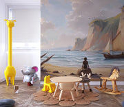 Kids Bedroom Mural Coastal Dream - Wallmotif.com