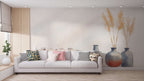 Elegant Pampas Grass Wall Mural - Modern Bedroom Decor