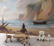 Kids Bedroom Mural Coastal Dream - Wallmotif.com